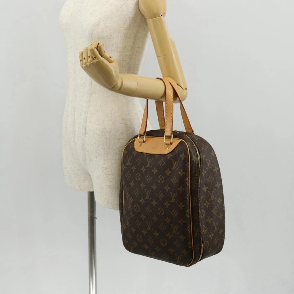 LOUIS VUITTON Monogram Excursion Hand Bag M41450 LV Auth ep12278V